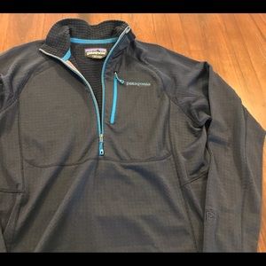Patagonia Performance Fleece Pullover Navy Men Med